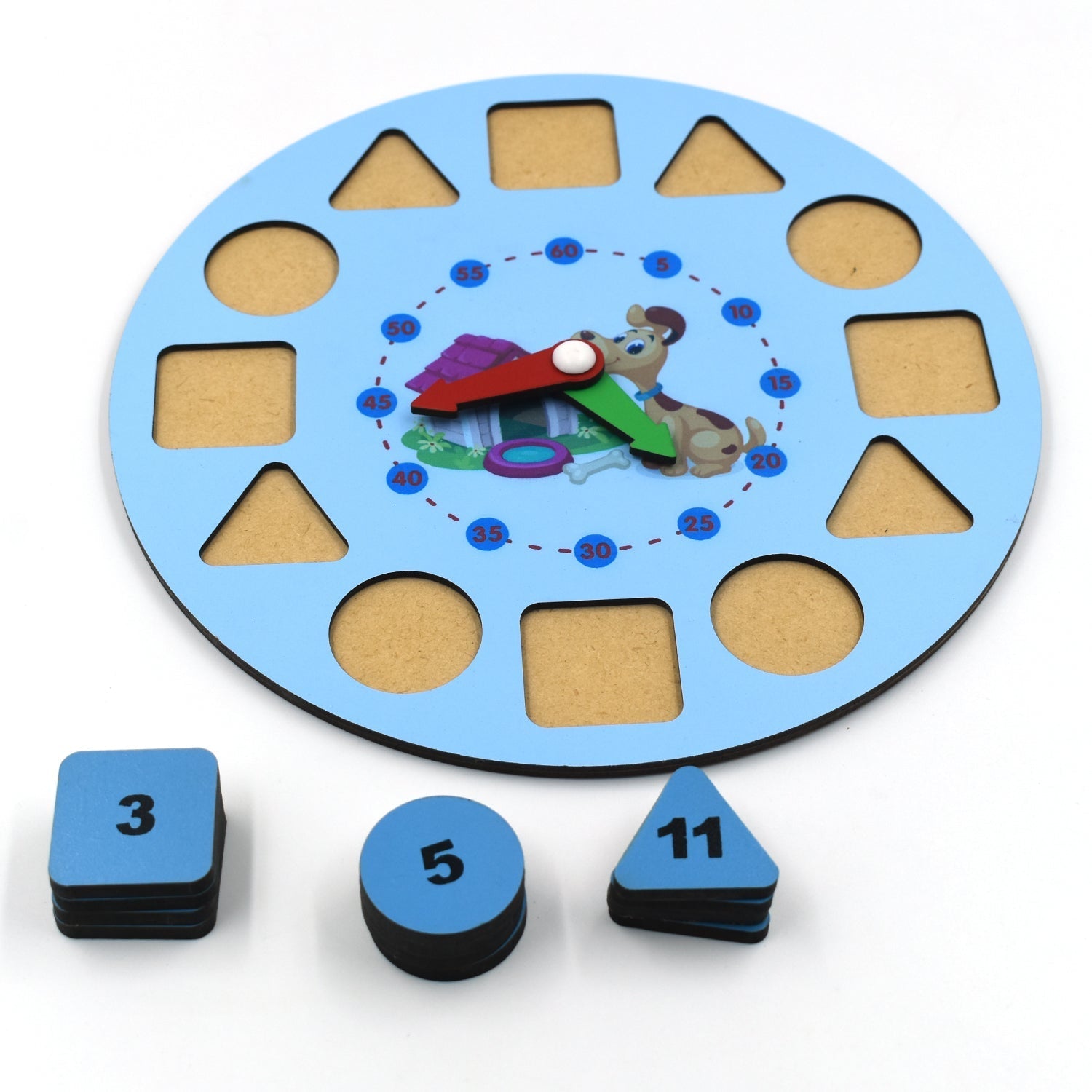 1949 AT49 Wooden Clock Toy and game for kids and babies for playing and enjoying purposes. 1949 AT49 Wooden Clock Toy and game for kids and babies for playing and enjoying purposes.